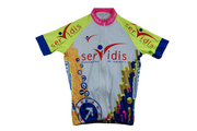 Maillot vélo rétro Servidis