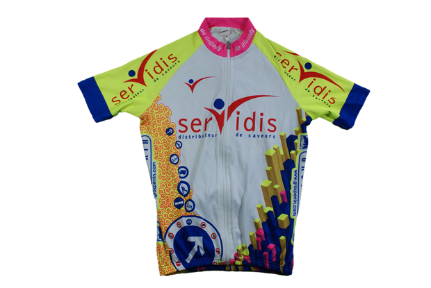 Maillot vélo rétro Servidis