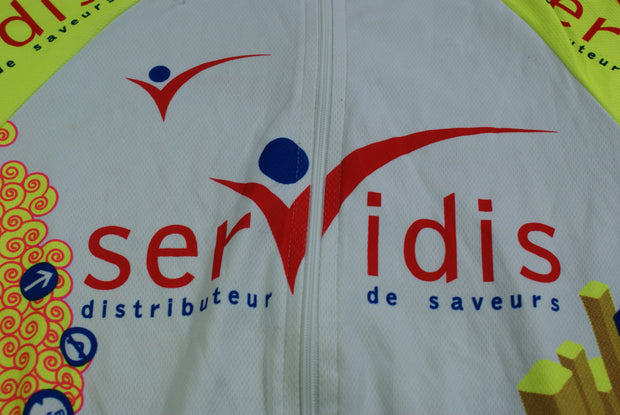 Maillot vélo rétro Servidis