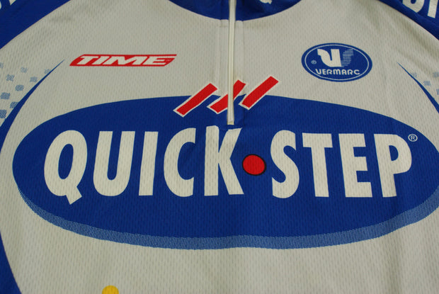 Maillot vélo rétro Vermarc Time Innergetic Quick Step