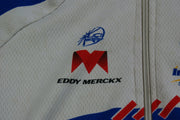 Veste cyclisme vintage Quick Step Innergetic Eddy Merckz UCI Vermarc