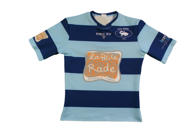 Maillot rugby vintage Havre AC Rugby N°19