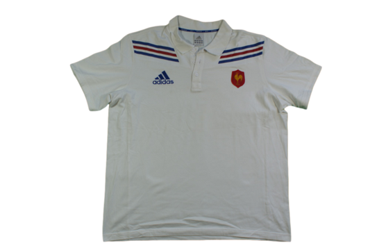 Polo rugby rétro équipe de France Adidas