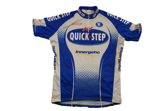 Maillot vélo vintage Time Quick Step Vermarc Innergetic