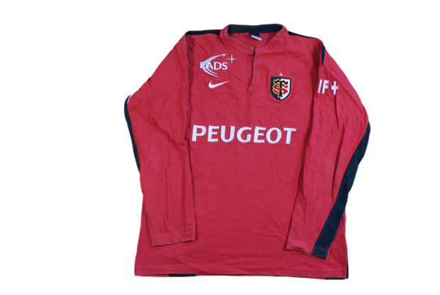 Maillot rugby rétro Stade Toulousain Nike
