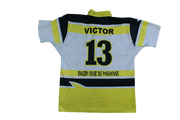 Maillot rugby rétro RC Mulhouse N°13 Victor