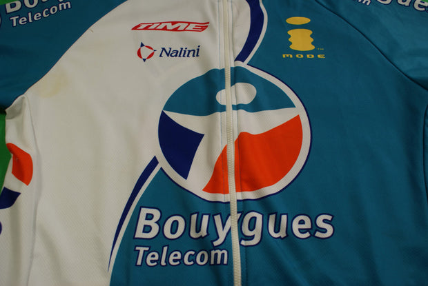 Maillot vélo rétro Bouygues Telecom Mode Time Nalini