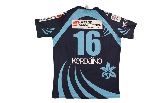 Maillot rugby vintage Olympique de Besançon Rugby N°16
