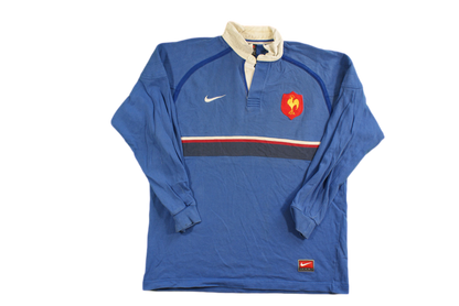 Polo rugby rétro Equipe de France Nike