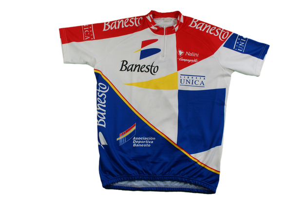 Maillot cyclisme vintage Nalini Campagnolo Banesto