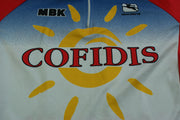 Maillot vélo vintage Cofidis MBK Giordana