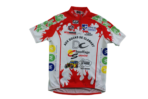 Maillot vélo rétro Garuda Intermarché Clamart