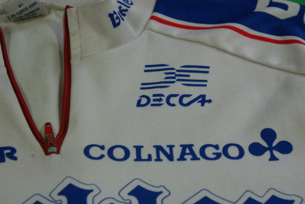 Maillot vélo rétro Buckler Colnago Decca Suntour