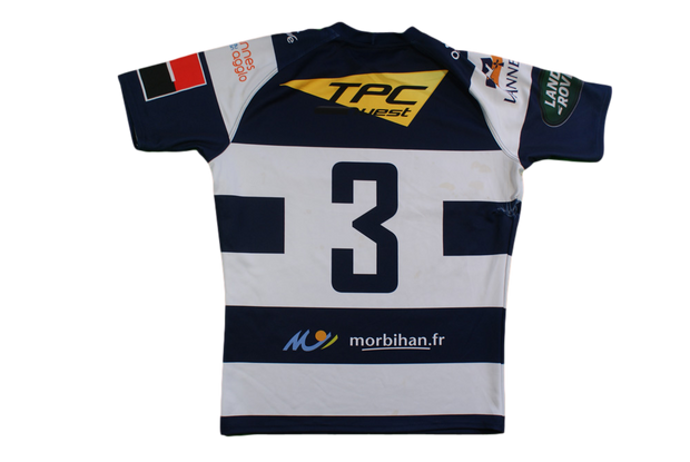 Maillot rugby vintage RC Vannes Oztyle