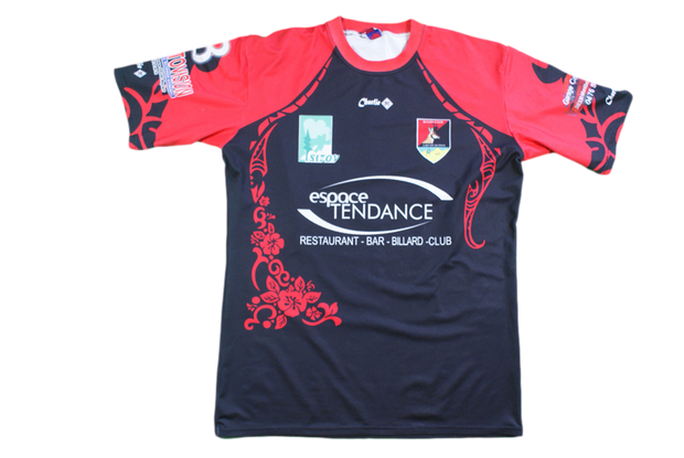 Maillot rugby rétro RC Gresivaudan N°8