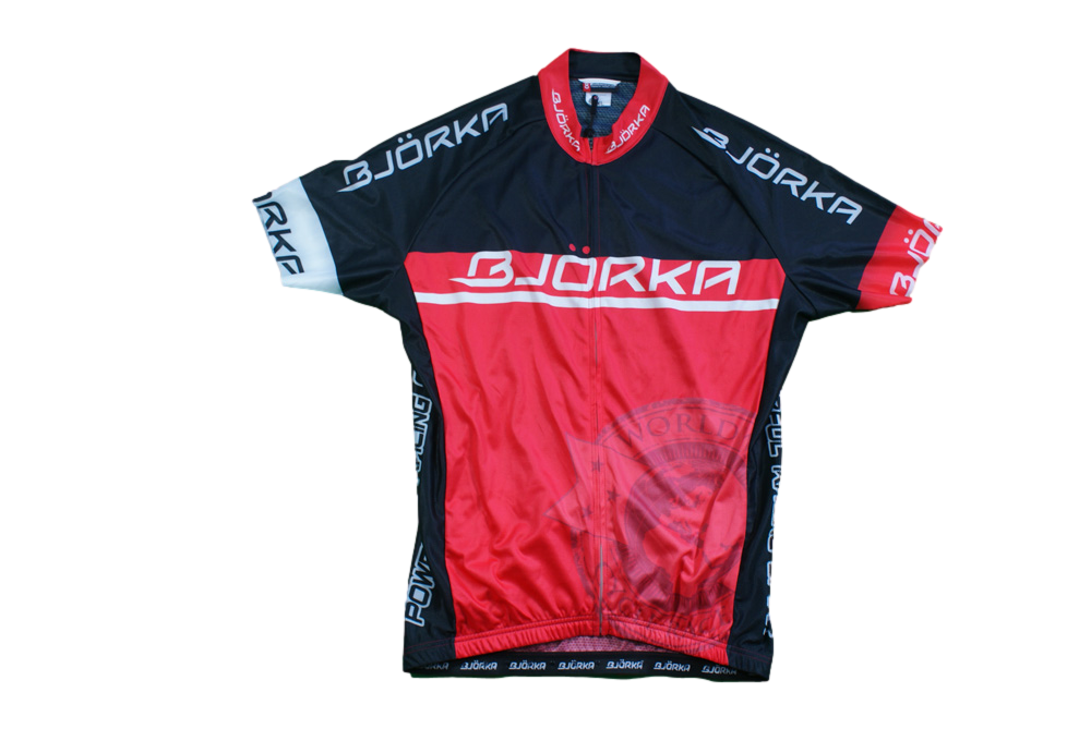 Maillot cyclisme vintage Bjorka