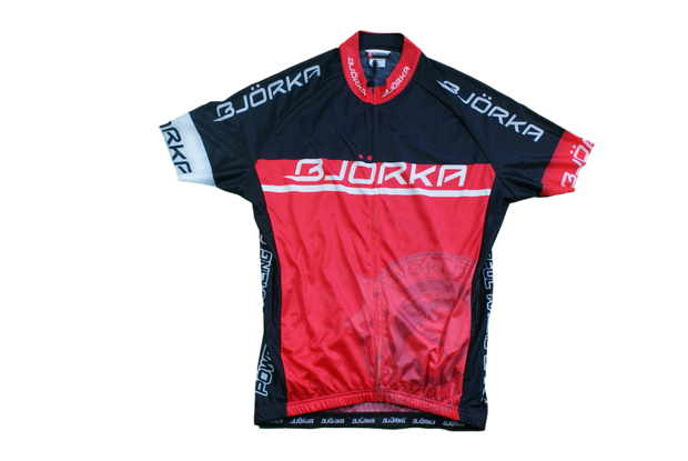 Maillot cyclisme vintage Bjorka