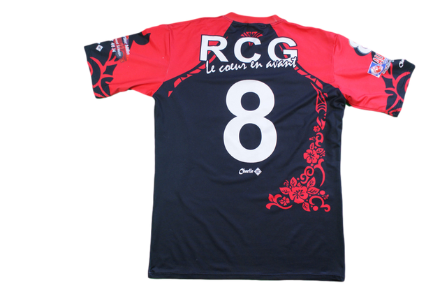 Maillot rugby rétro RC Gresivaudan N°8