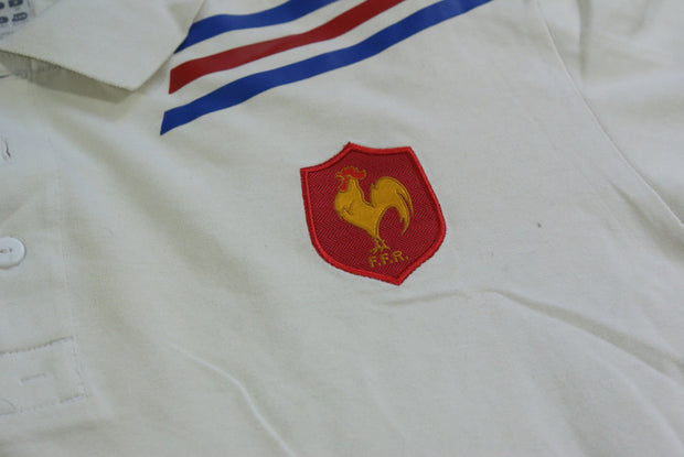 Polo rugby vintage XV de France Adidas