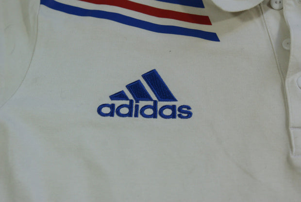 Polo rugby vintage XV de France Adidas