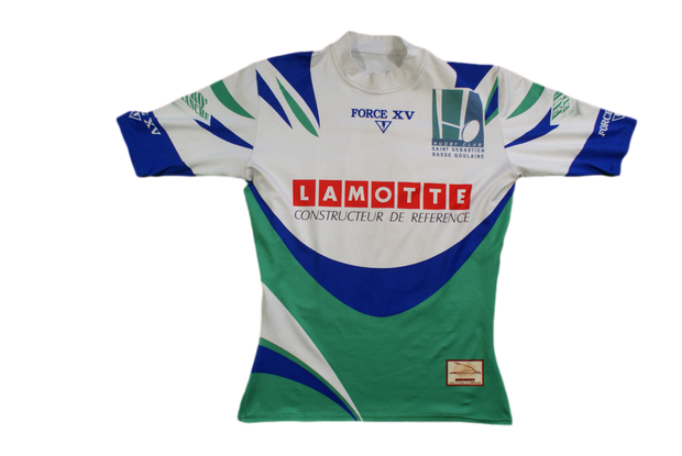 Maillot rugby rétro RC Saint-Sébastien N°8