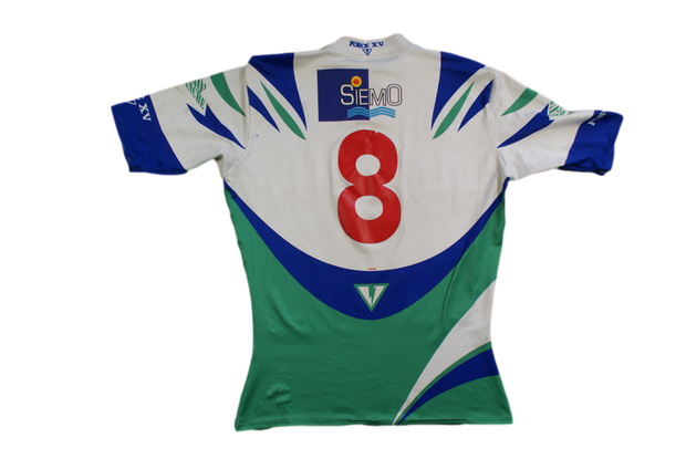 Maillot rugby rétro RC Saint-Sébastien N°8