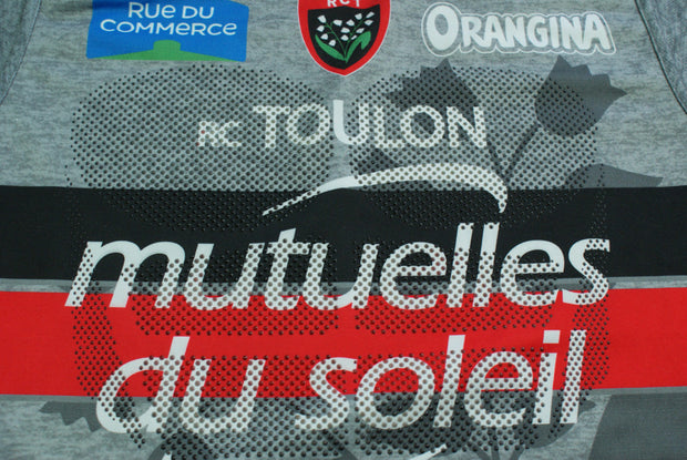 Maillot rugby vintage RC Toulon Mutuelles du Soleil