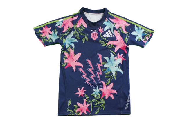 Maillot rugby rétro Stade Français Adidas