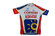 Maillot cyclisme vintage Cofidis Nalini UCI