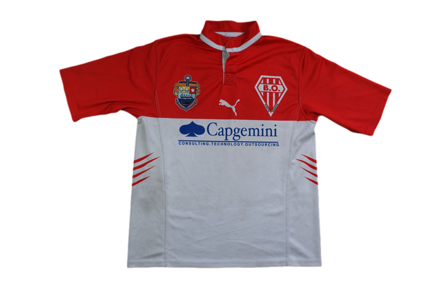 Maillot rugby vintage Biarritz Olympique Pays Basque Puma Capgemini