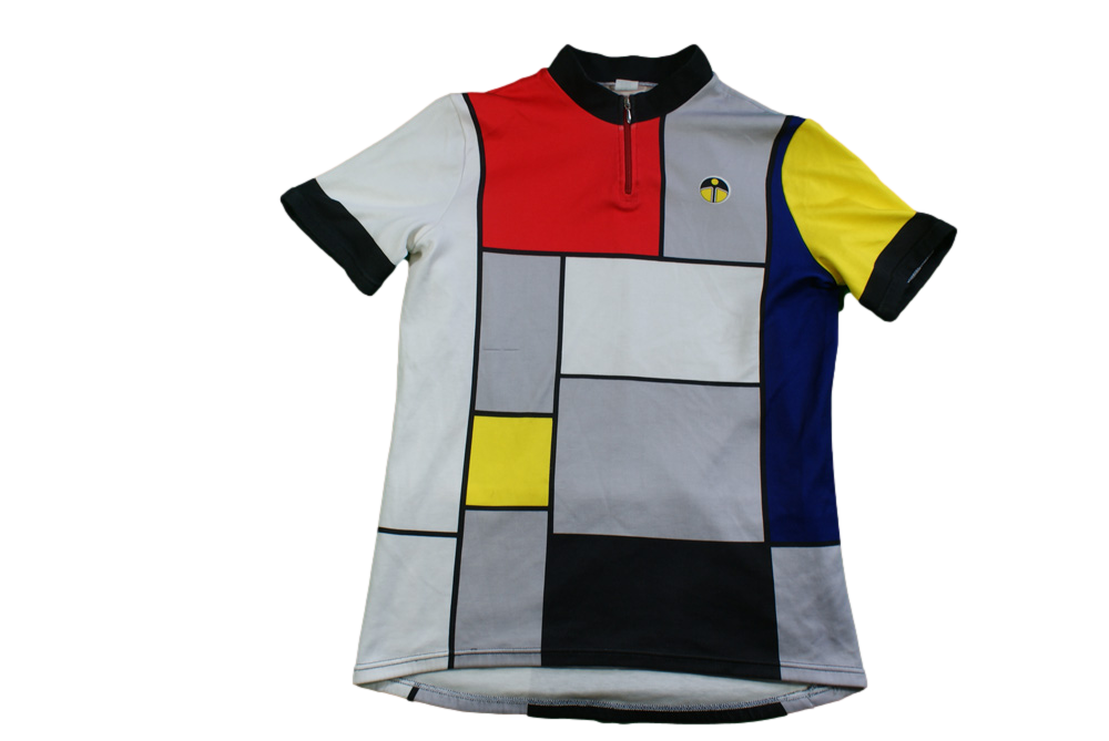 Maillot vélo vintage manches courtes