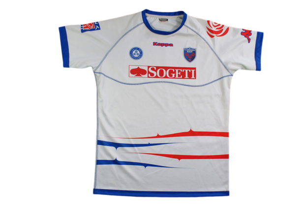 Maillot rugby rétro FC Grenoble Kappa Sogeti