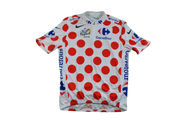 Maillot à pois vélo rétro Nike Tour de France Carrefour