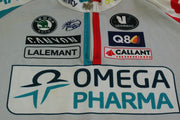 Maillot vélo vintage Omega Pharme Vermarc Q8