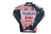 Veste cyclisme vintage Lotto Vermarc Predictor Ridley Q8 UCI