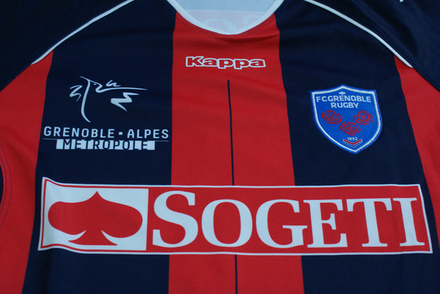 Maillot rugby vintage FC Grenoble Rugby Kappa