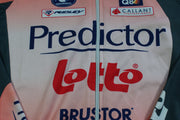 Veste cyclisme vintage Lotto Vermarc Predictor Ridley Q8 UCI