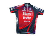 Maillot vélo rétro Lotto Vermarc Q8 UCI Ridley Silence