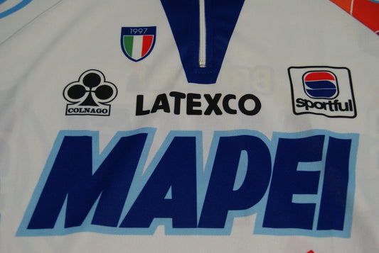 Maillot cyclisme vintage Mapei Colnago Latexco Sportful