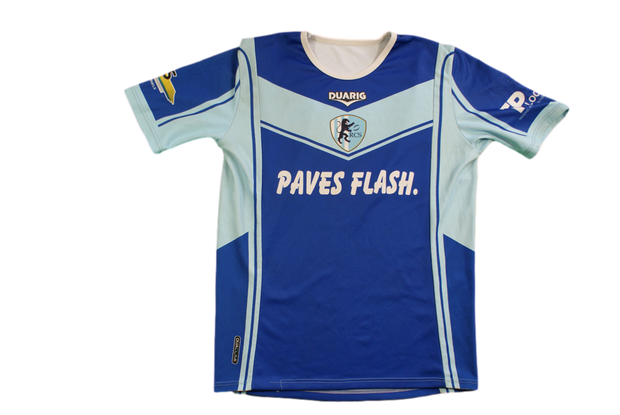 Maillot rugby vintage Rugby Club Strasbourg Duarig Paves Flash