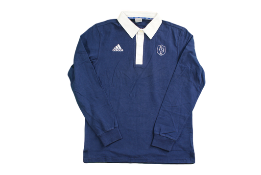 Polo rugby rétro Equipe de France XV de France Adidas