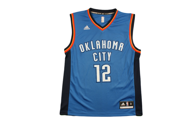 Maillot basket vintage Thunder Oklahoma City N°13 Adams NBA