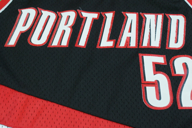 Maillot basket rétro Trail Blazers Portland N°52 Oden NBA