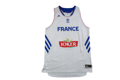 Maillot basket vintage équipe de France Adidas