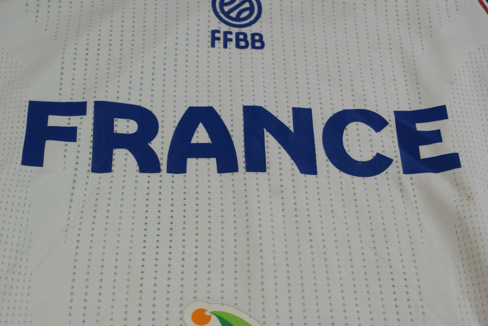 Maillot basket vintage équipe de France Adidas