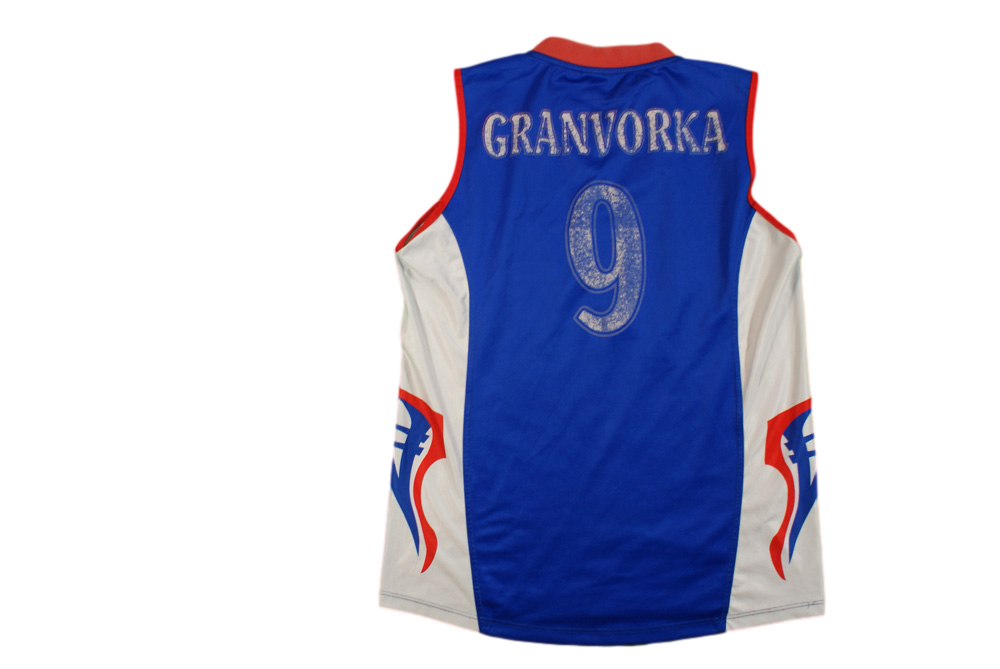Maillot basket rétro équipe de France N°9 Granvorka