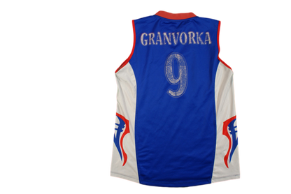 Maillot basket rétro équipe de France N°9 Granvorka