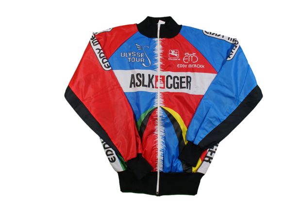 Veste vélo rétro Giordana ASLK CGER Eddy Merckx