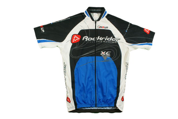 Veste cyclisme rétro Decathlon Rockrider XC Team