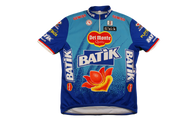 Maillot vélo vintage Biemme Batik Del Monte Gewiss